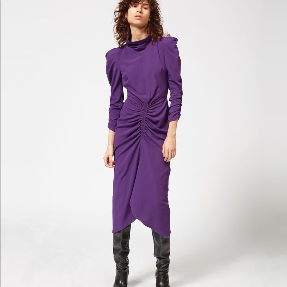 Isabel Marant purple midi size 38Fr